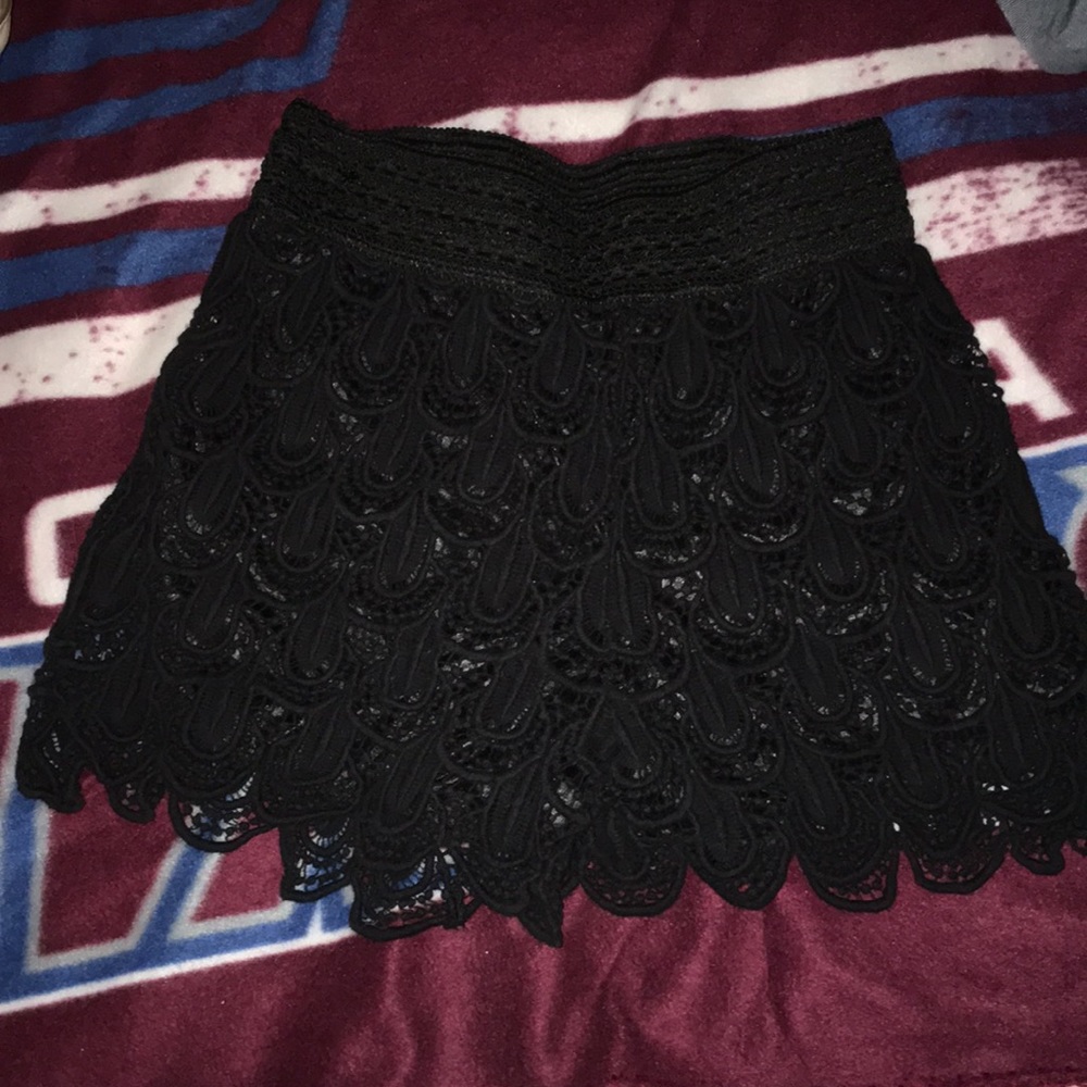 Ruffled shorts